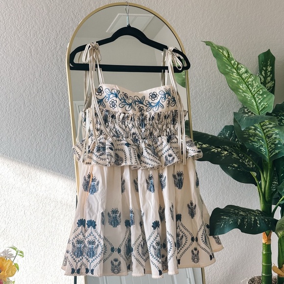 white short mini dress Drop Waist White Mini Dress